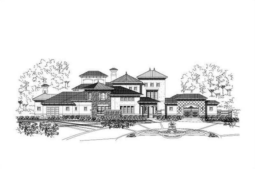 Main image for house plan # 19064