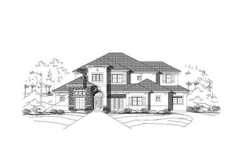 Main image for luxury house plan # 19016