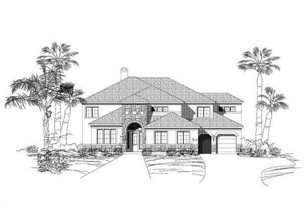 Main image for house plan # 19315