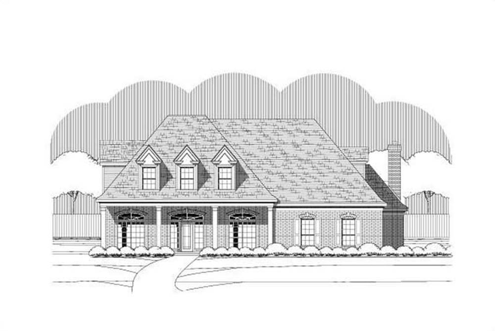 Main image for house plan # 19357