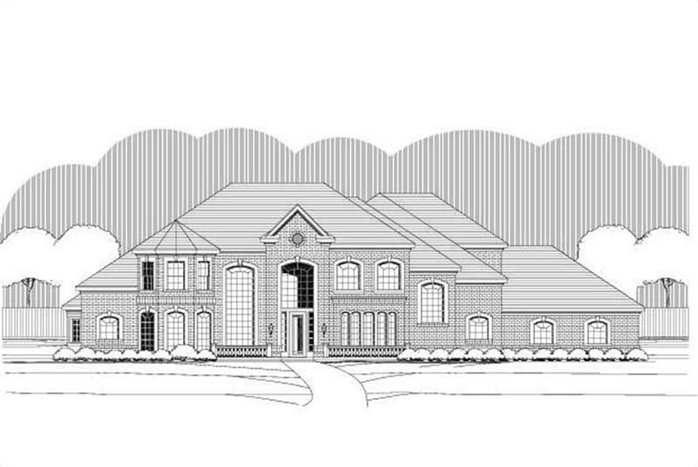Main image for house plan # 19374