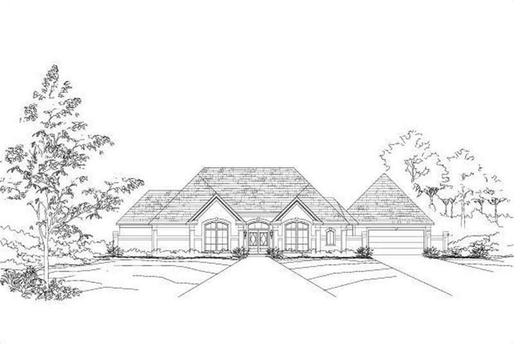 Main image for house plan # 19427