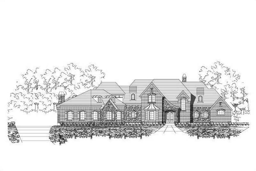 Main image for luxury house plan # 19435