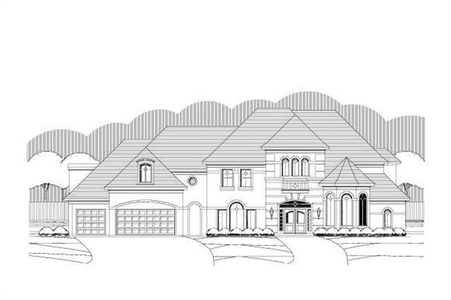 Main image for luxury house plan # 19396