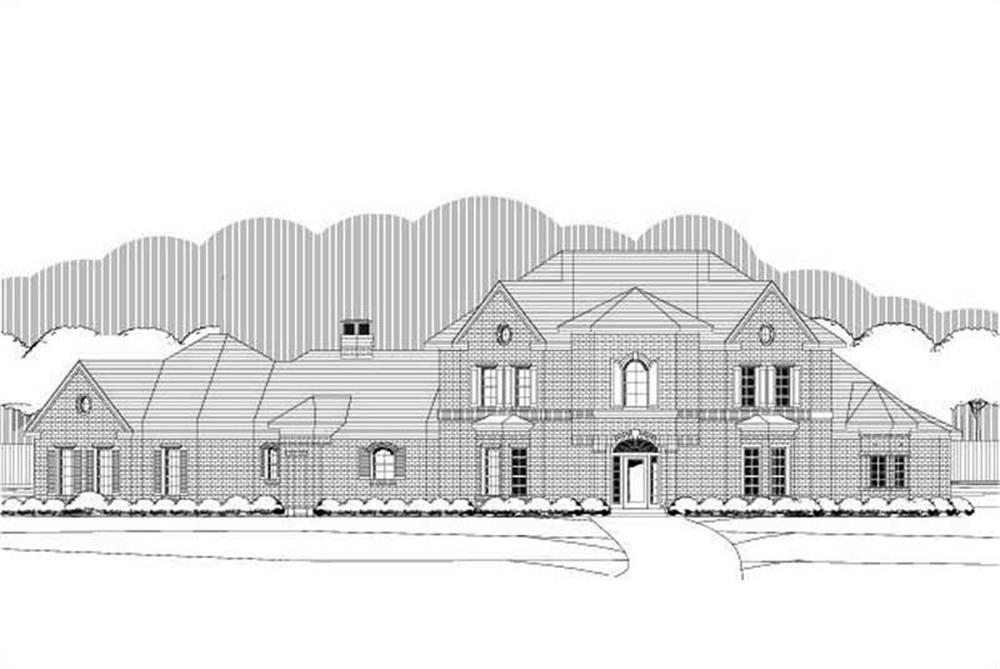 Main image for house plan # 19399