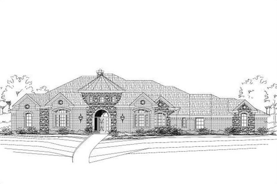 Main image for house plan # 19287