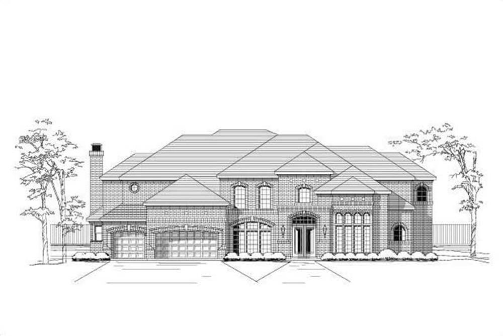 Main image for luxury house plan # 19407