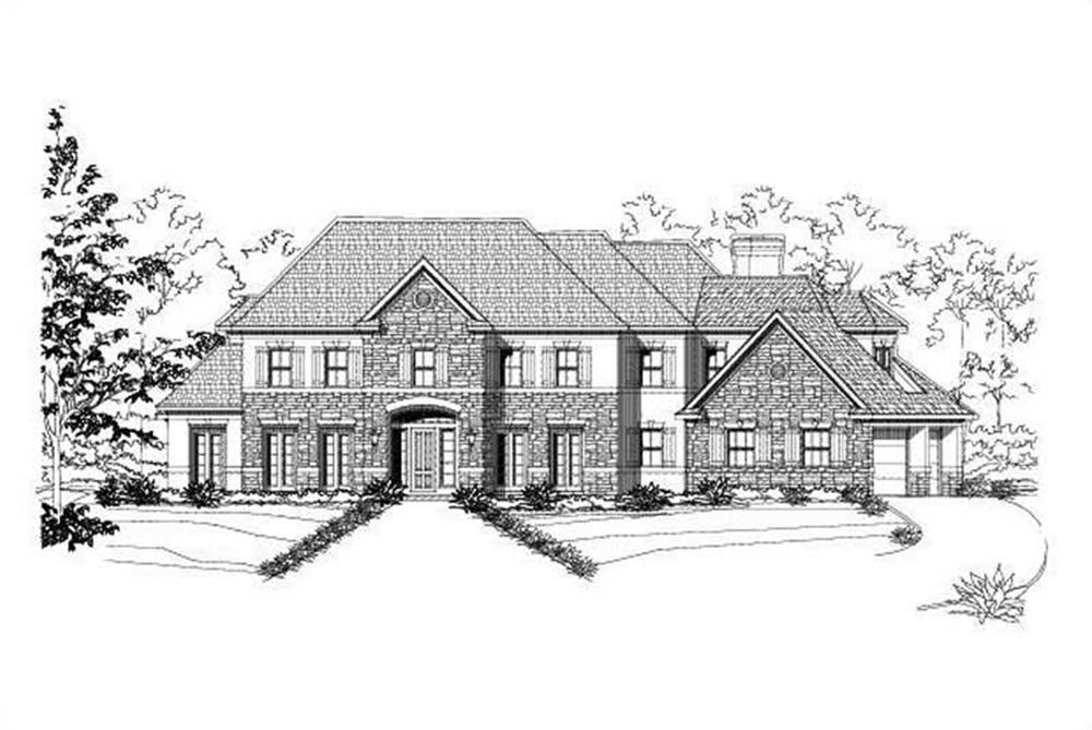 Main image for luxury house plan # 19260
