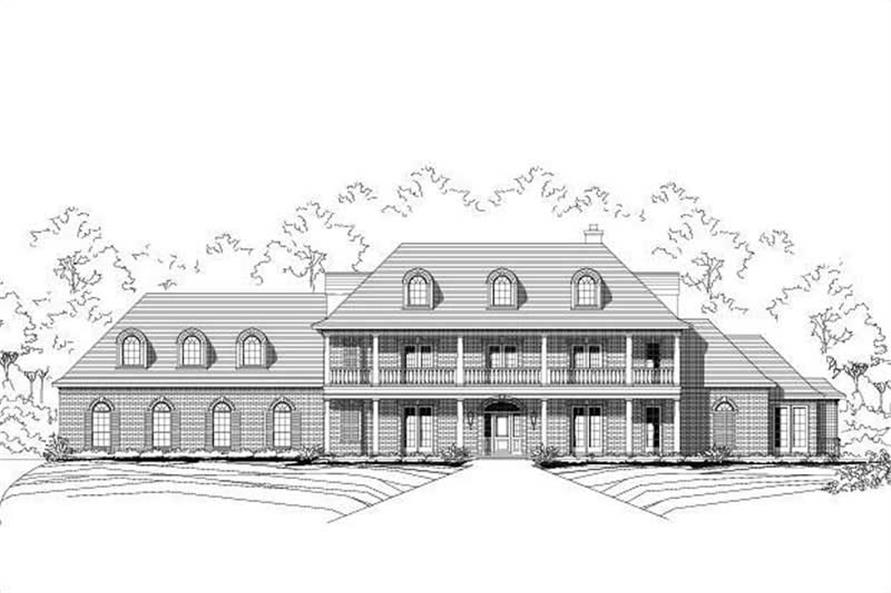Main image for house plan # 19460