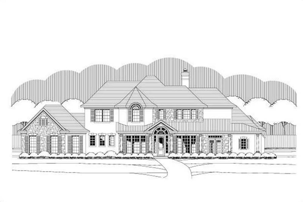 Main image for house plan # 19341