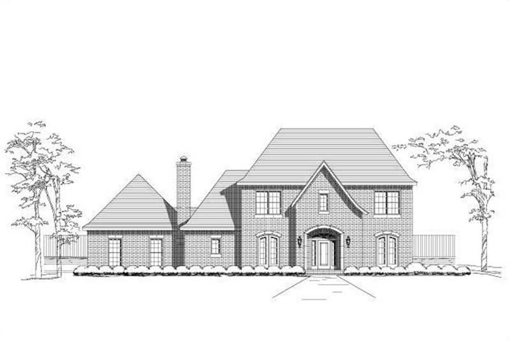 Main image for house plan # 19346