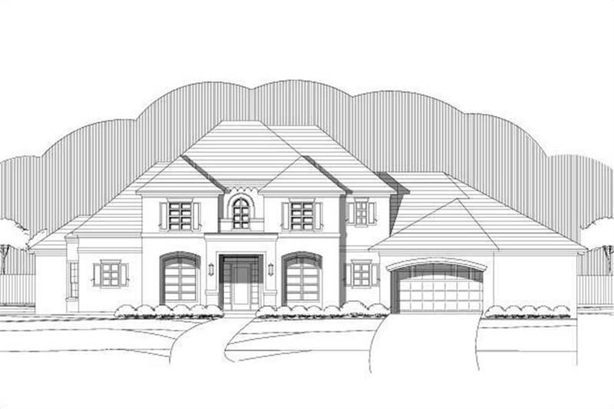 Main image for house plan # 19361