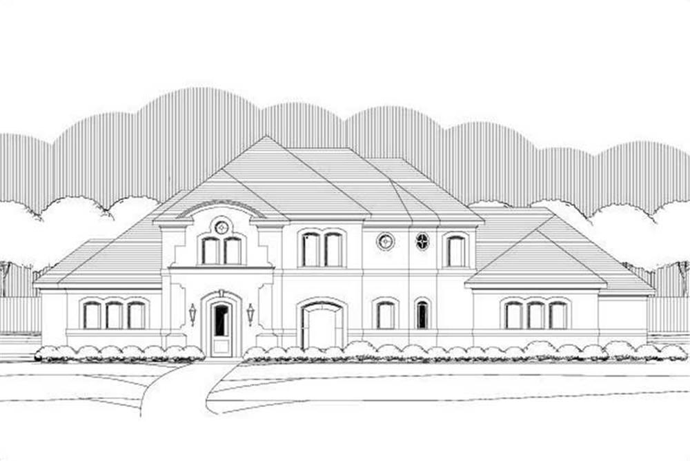 Main image for house plan # 19397