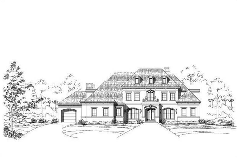Main image for luxury house plan # 19419