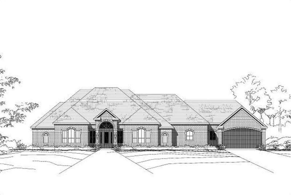 Main image for house plan # 19256