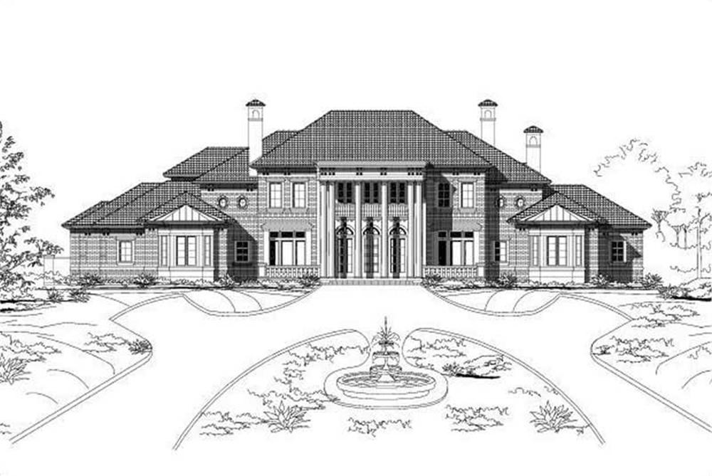 Main image for luxury house plan # 19223