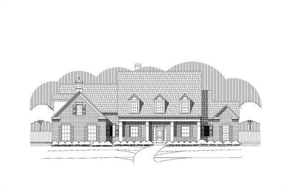 Main image for house plan # 19350