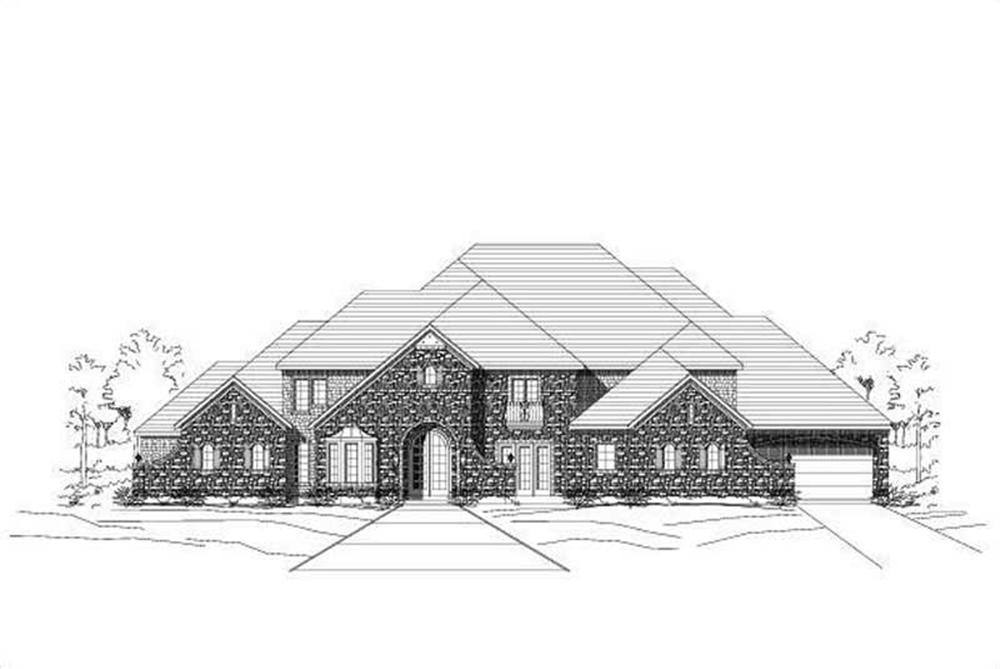 Main image for house plan # 19229