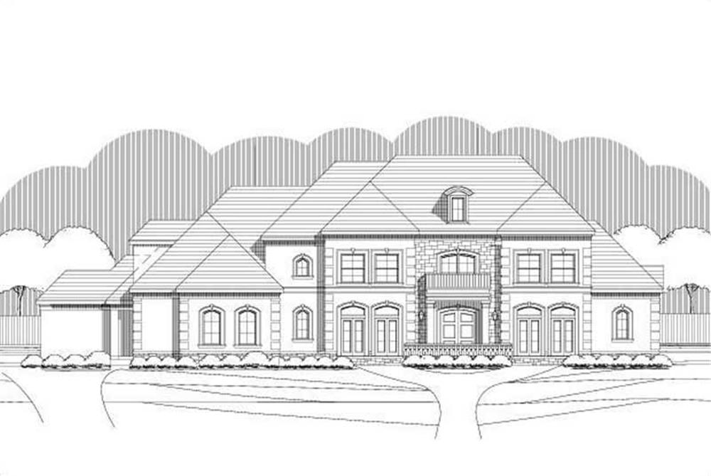 Main image for luxury house plan # 19297