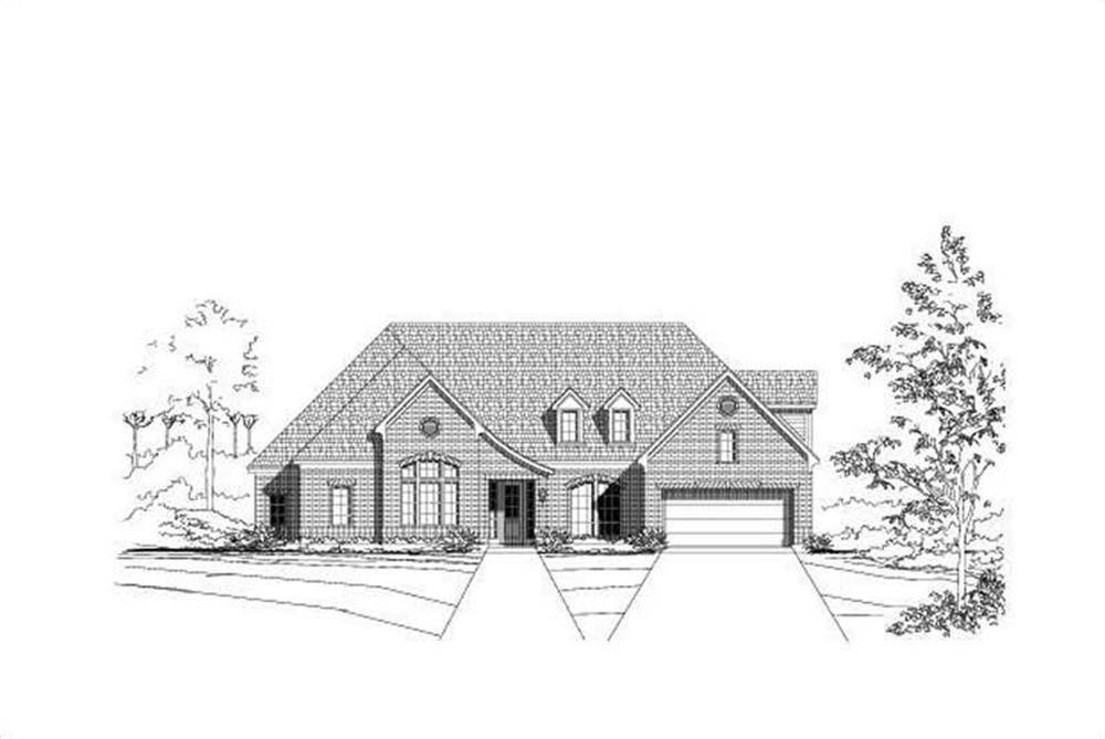Main image for house plan # 19272
