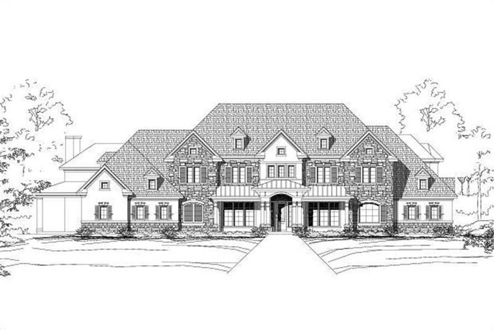 Main image for house plan # 19300