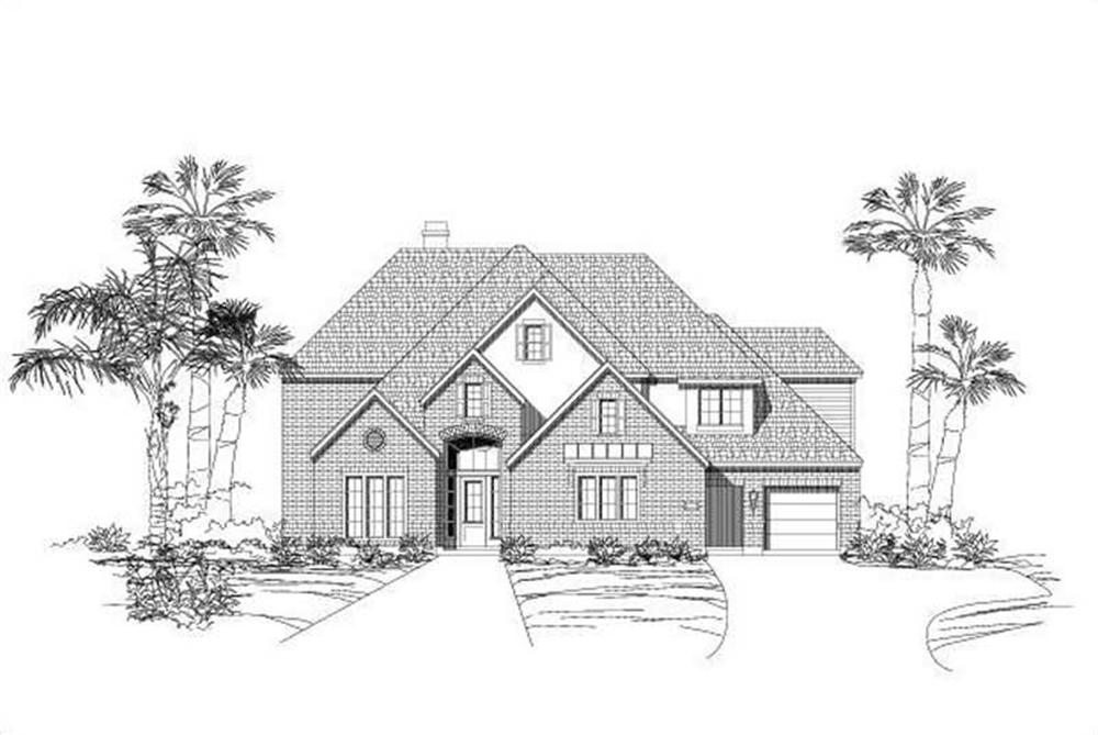 Main image for house plan # 19323