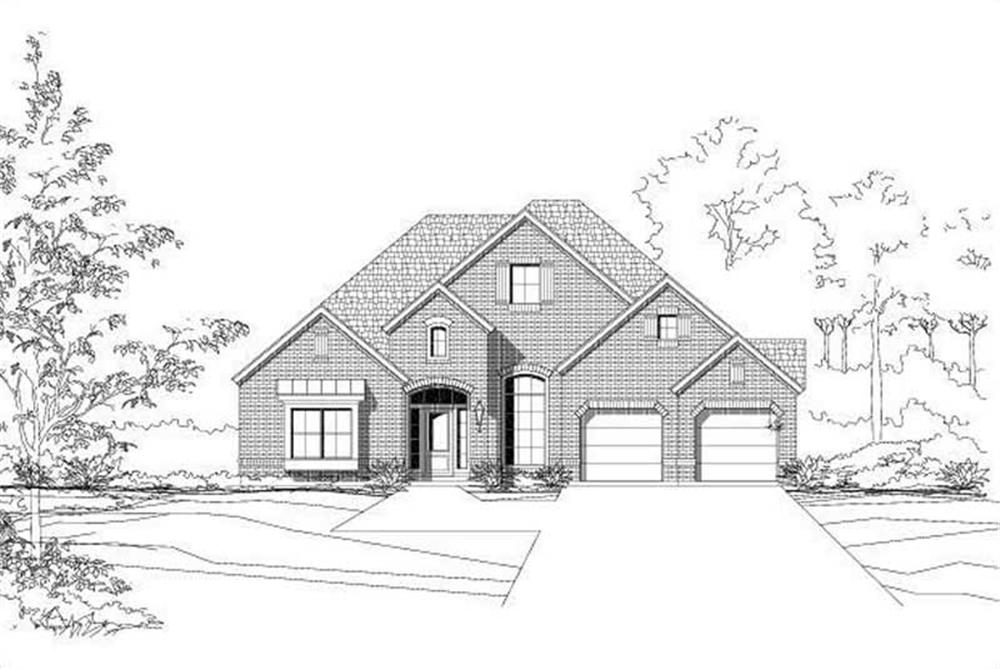 Main image for house plan # 15048