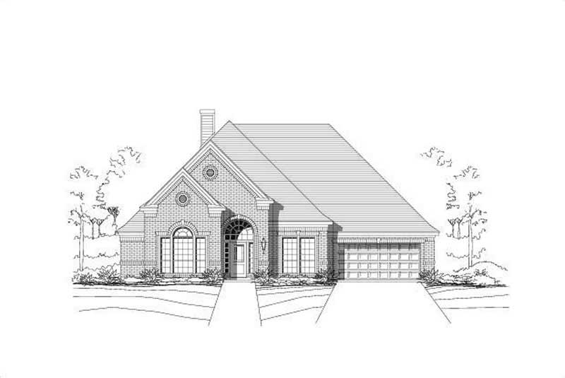 Main image for house plan # 15109