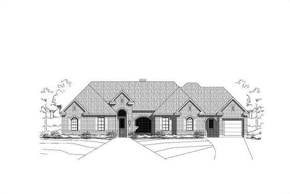 Main image for house plan # 15355