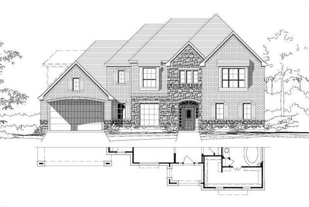 Main image for house plan # 15401