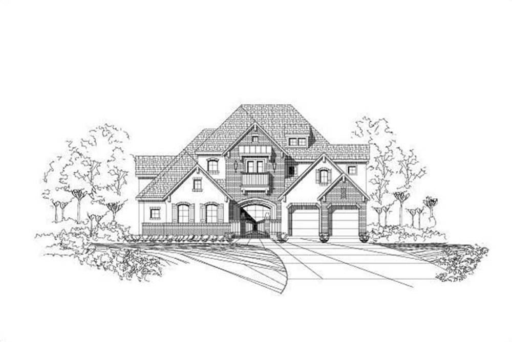 Main image for house plan # 15431