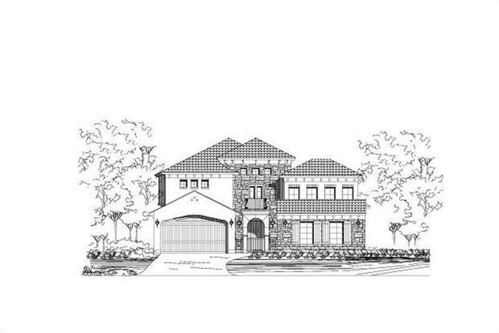 Main image for house plan # 15418