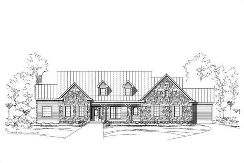 Main image for house plan # 15202