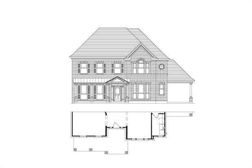 Main image for house plan # 15209