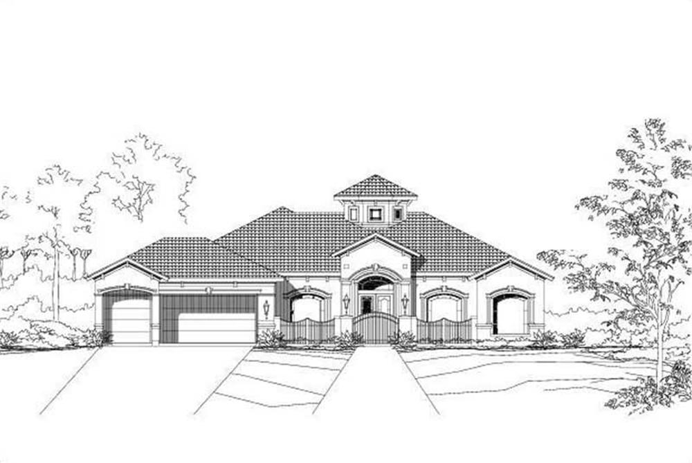 Main image for house plan # 15472