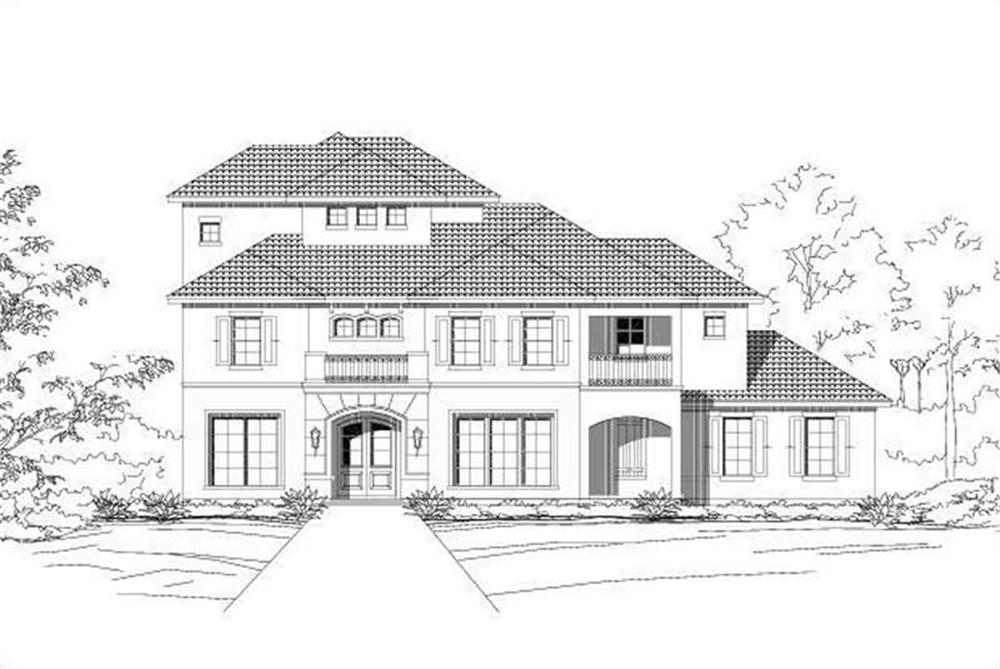 Main image for house plan # 15473