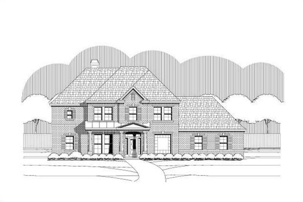 Main image for house plan # 15448