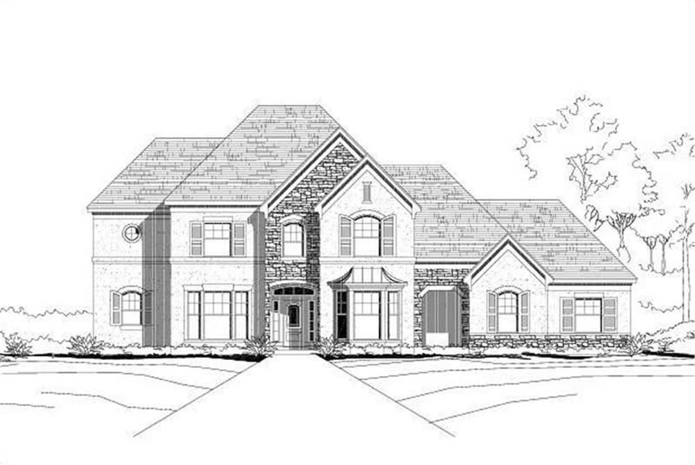 Main image for house plan # 15220