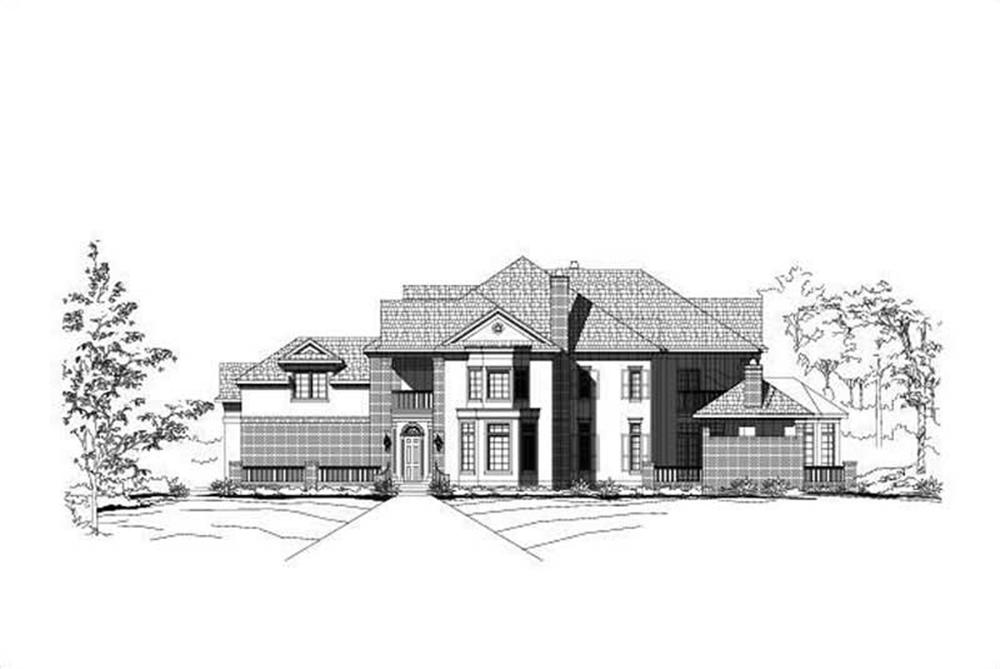 Main image for house plan # 15240