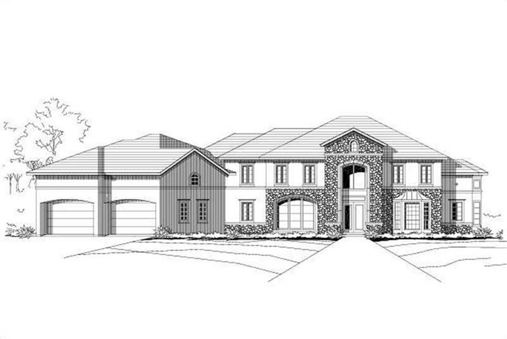 Main image for house plan # 15236