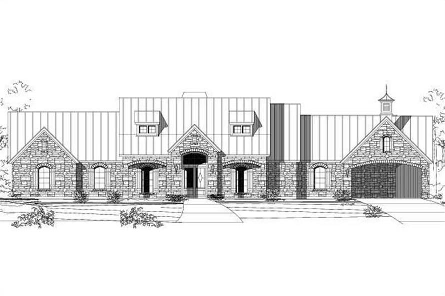 Main image for house plan # 15229