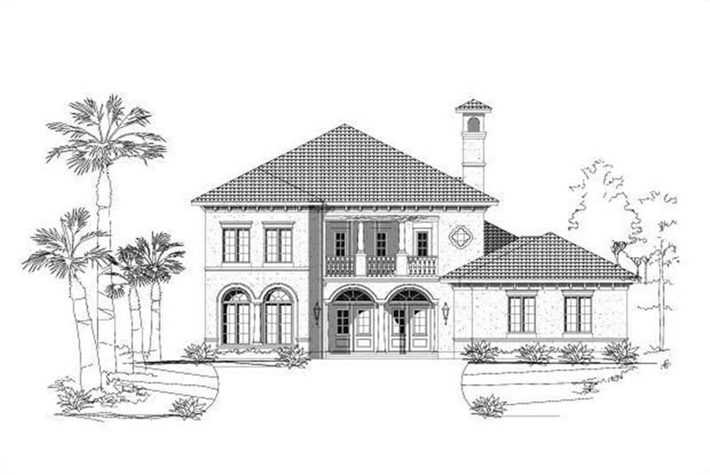 Main image for house plan # 15225