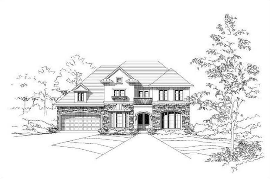 Main image for house plan # 15211