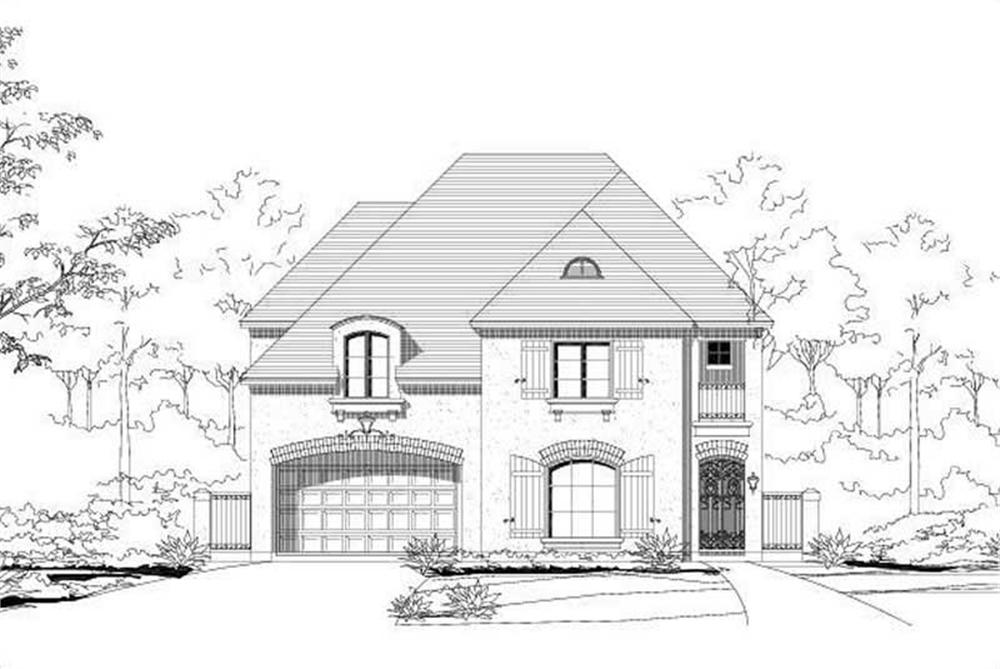 Main image for house plan # 15227