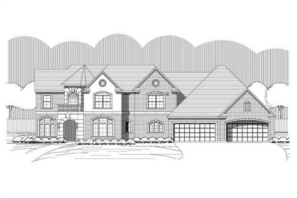 Main image for house plan # 15226