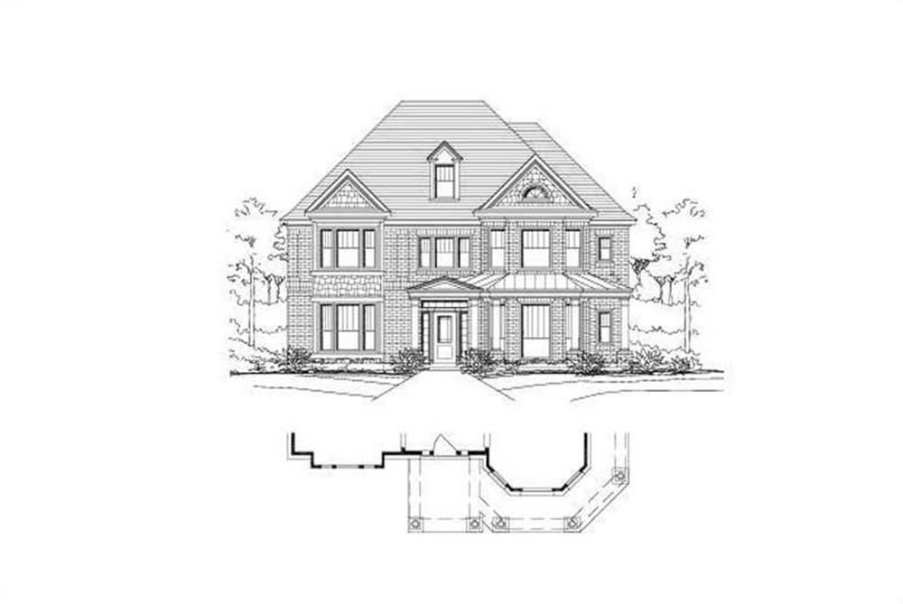 Main image for house plan # 15180