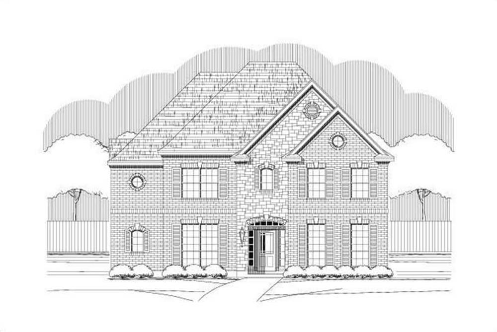 Main image for house plan # 15181