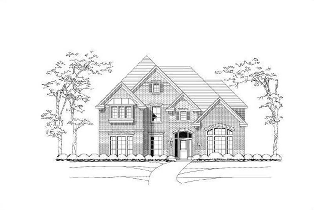 Main image for house plan # 15185