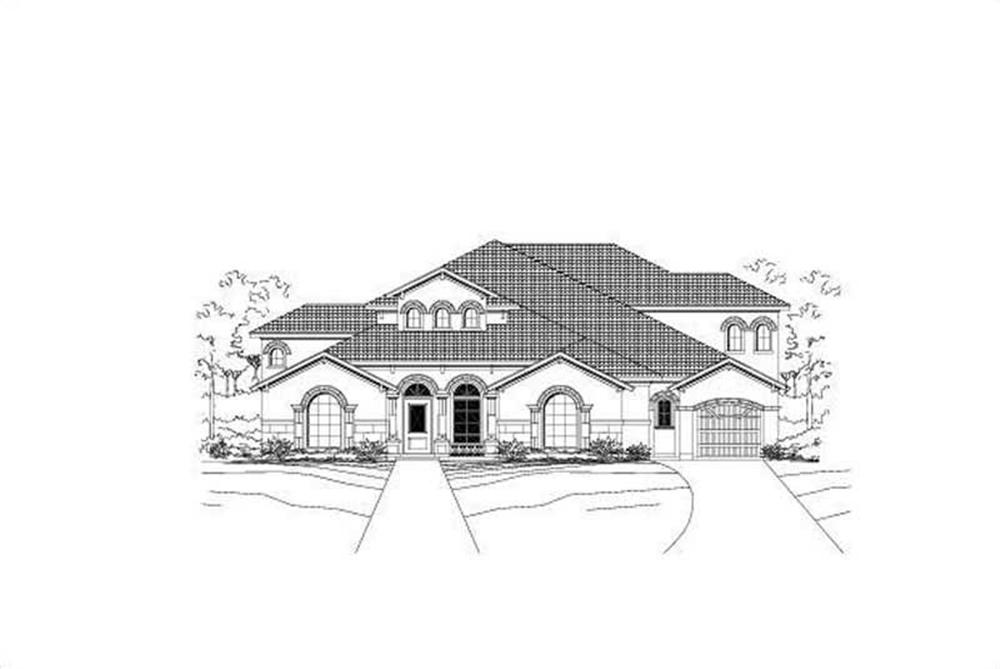 Main image for house plan # 15354