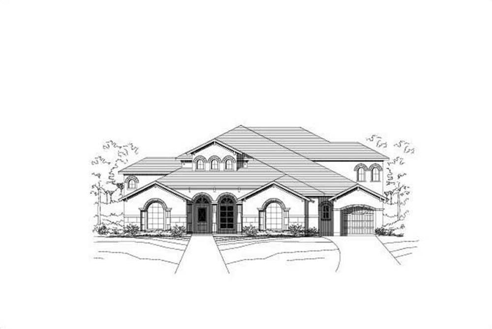 Main image for house plan # 15366